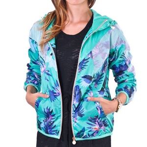 2/$20 PUMA Tropical Print Windbreaker Jacket